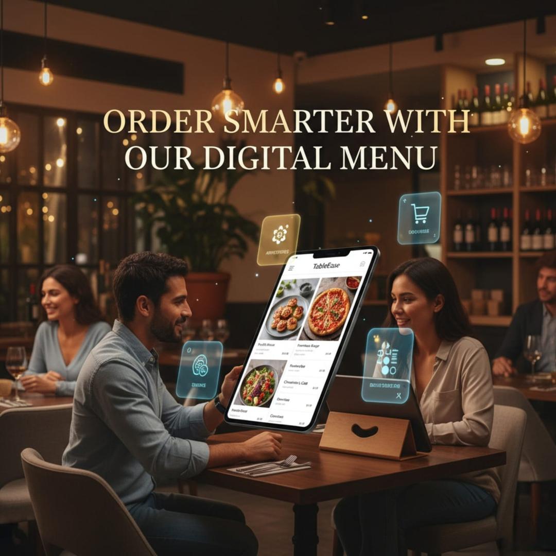 Digital Menu Interface - Premium Restaurant Experience